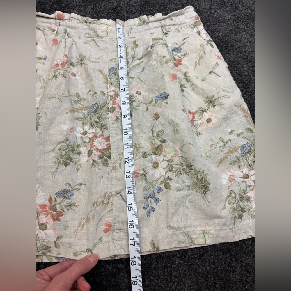 Oasis floral skirt with pockets size Medium - Picture 3 of 8